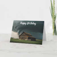 Alte Scheune in Tornado