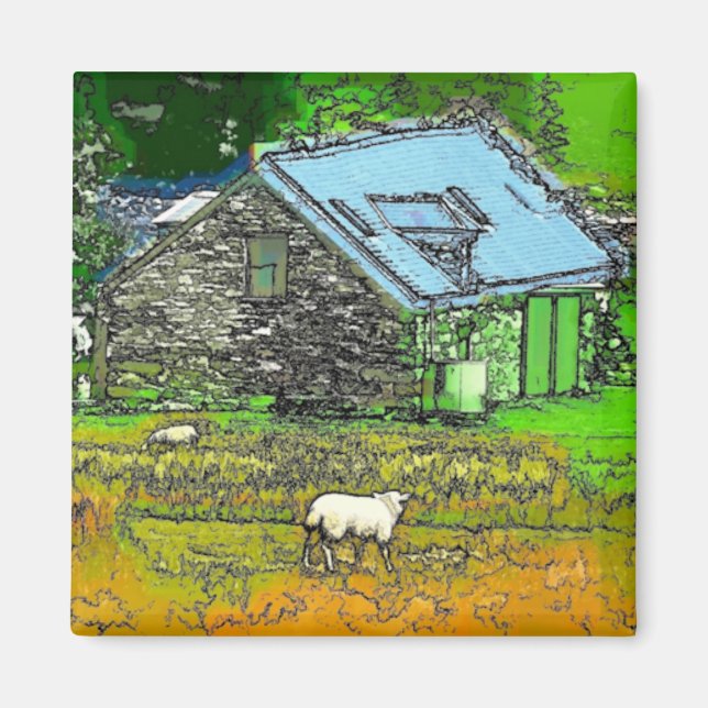ALTE SCHEUNE MAGNET (Vorne)