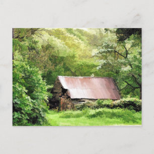ALTE SCHEUNE POSTKARTE