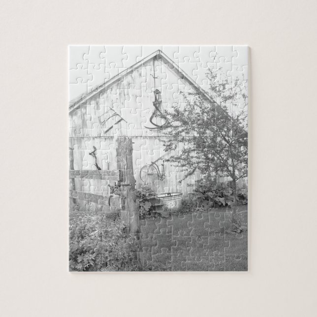 Alte Scheune Puzzle (Vertikal)