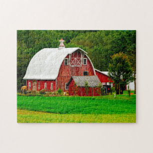 Alte Scheune Wisconsin. Puzzle