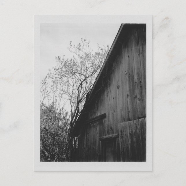 Alte Scheunen-Postkarte Postkarte (Vorderseite)