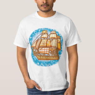 Alte Schiff T-Shirts