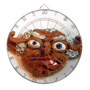 Alte Schleppangel I Dartscheibe