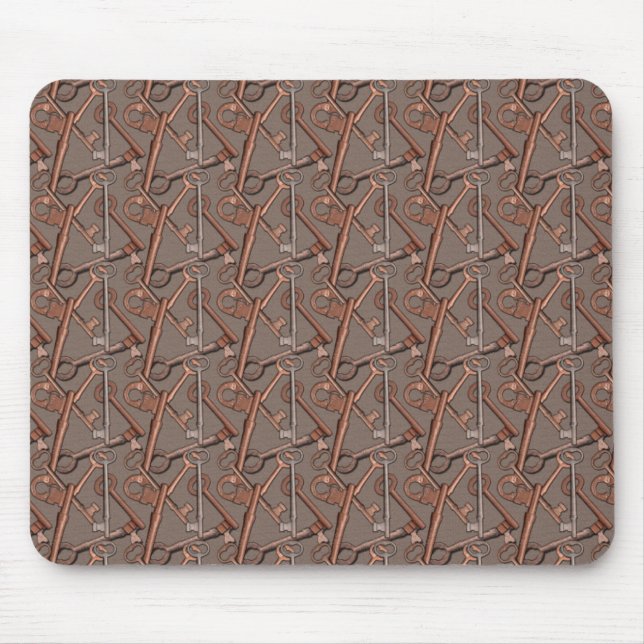 Alte Schlüssel Mousepad (Vorne)
