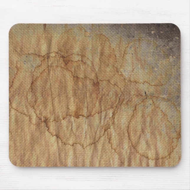 alte schmutzige Leinwand Mousepad (Vorne)