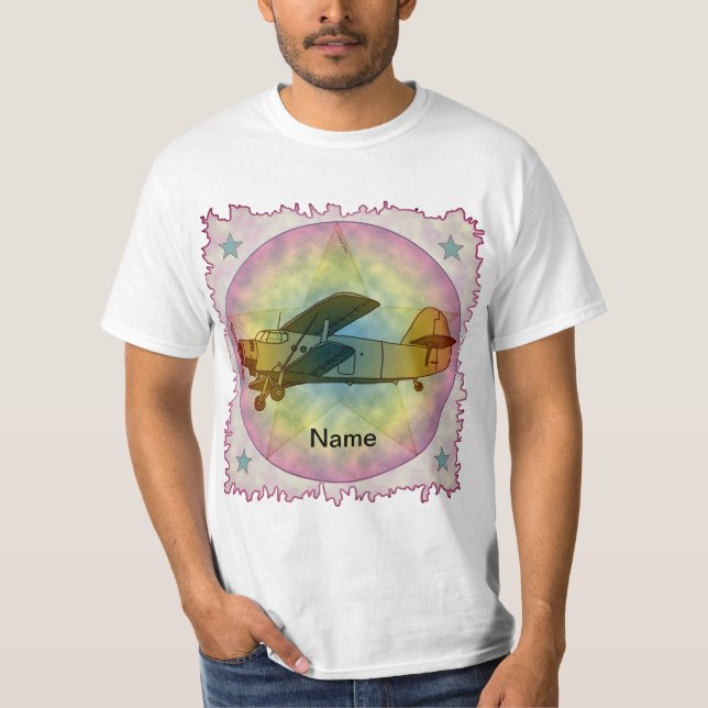 Alte Schönheit des Flugzeuges T-Shirt (Vorderseite)