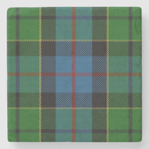 Alte Schotte Tavern Clan Forsyth Forsythe Tartan Steinuntersetzer