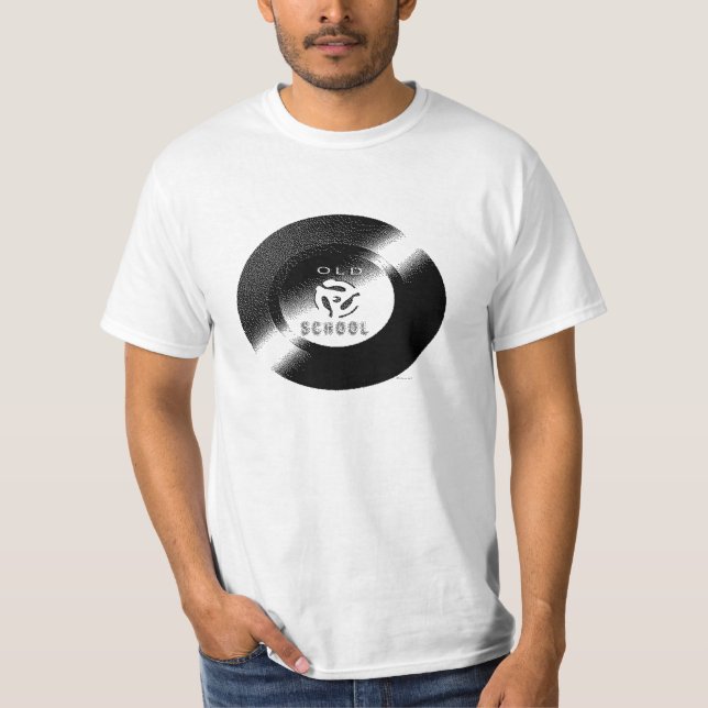 Alte Schule 45 Vinyl Record T-Shirt (Vorderseite)