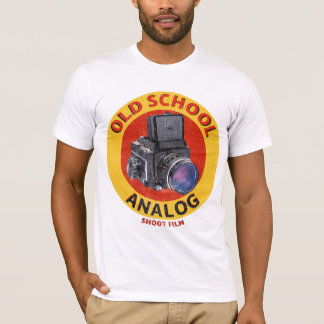 Alte Schule Analogfotografie T-Shirt