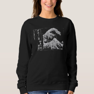 Alte Schule Authentisches japanisches Kanagawa The Sweatshirt
