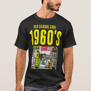 ALTE SCHULE COOL 1960 Dunkler T - Shirt