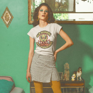 ALTE SCHULE & FABULOUS LADIES FRAUEN RETRO-T - SHI T-Shirt