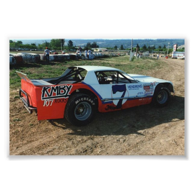 Alte Schule Gregg Racing Fotodruck (Vorne)