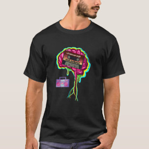 Alte Schule Hip Hop Cassette Tape Retro 80er 90er T-Shirt