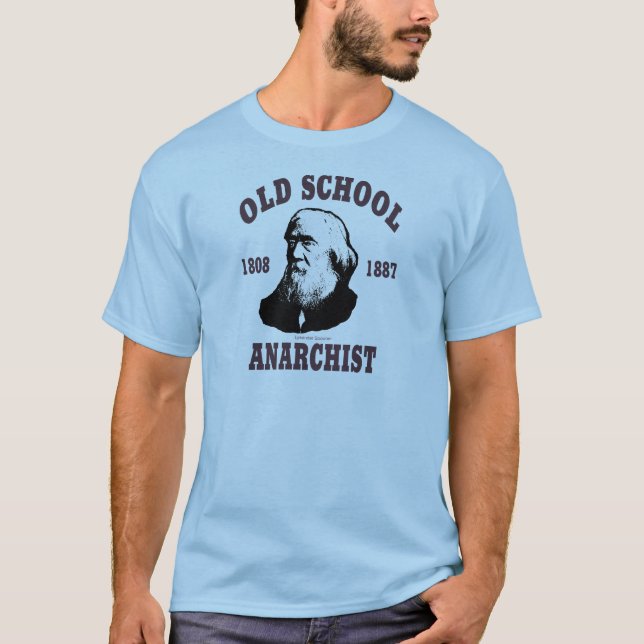 Alte Schule -- Lysander Spooner T-Shirt (Vorderseite)
