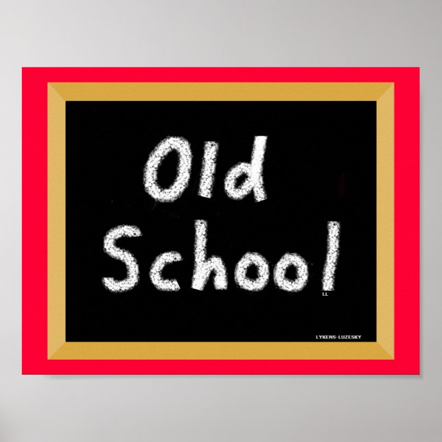 Alte Schule Poster (Vorne)