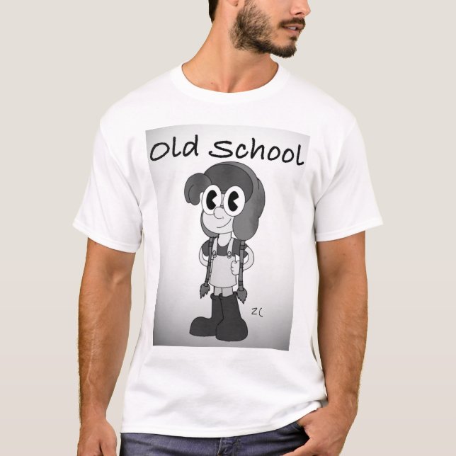 Alte Schule Rubber Hose Axel Shirt (Vorderseite)