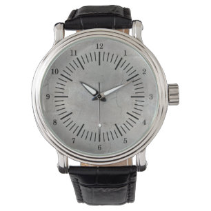 Alte Schule Simulierter Beton Armbanduhr