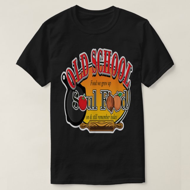 ALTE SCHULE SOUL-LEBENSMITTELKLEIDUNG IM K T-Shirt (Design vorne)