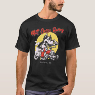 Alte Schule Vintage Car Racing Rockabilly Dirt Tra T-Shirt