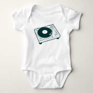 Alte Schule Wachs / Turntable Baby Strampler