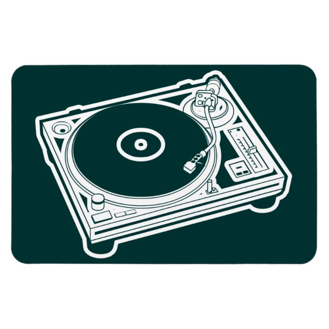 Alte Schule Wachs / Turntable Magnet (Horizontal)