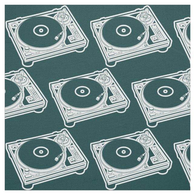 Alte Schule Wachs (Vinyl) Turntable Stoff (Muster)