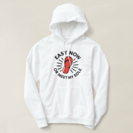 Alte Schule Warn Humor Hoodie