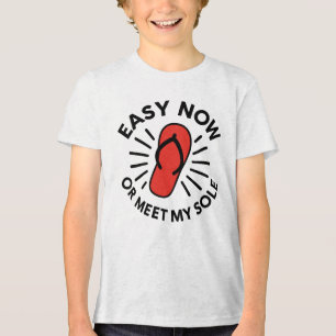 Alte Schule Warn Humor Tri-Blend Shirt
