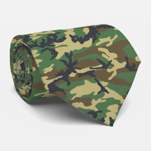 Alte Schule Woodland Camouflage Krawatte