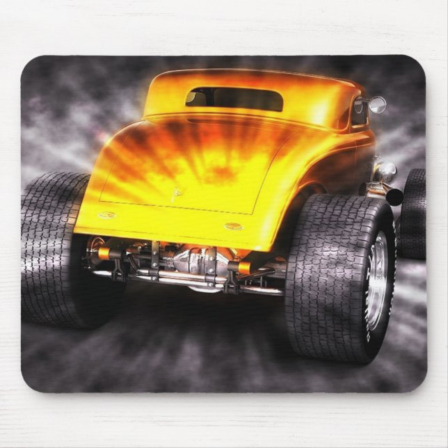 Alte SchuleAuto-Coupé 1934 Mousepad (Vorne)