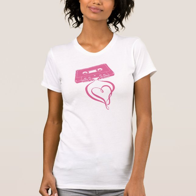 Alte SchuleMixtape Liebe-T - Shirt (Vorderseite)