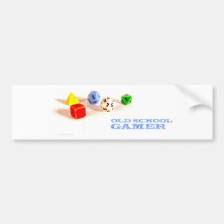 Alte SchulGamer • Autoaufkleber