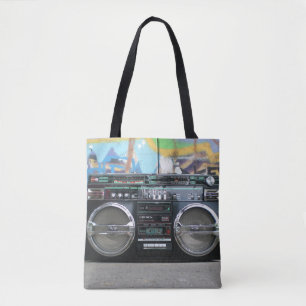 Alte SchulGhettoblaster-Radio-Tasche