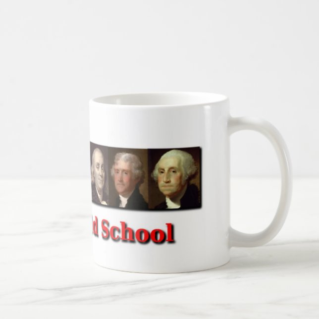 Alte Schulkaffeetasse Kaffeetasse (Rechts)