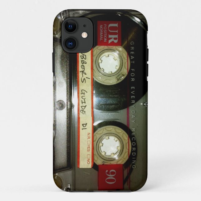 Alte SchulKassette Case-Mate iPhone Hülle (Rückseite)