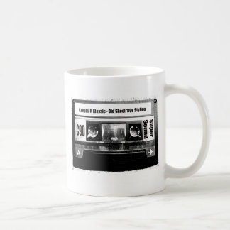 Alte Schulkassette Kaffeetasse