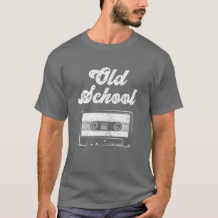 Alte Schulkassettenband Klassischer Vintager Hip H T-Shirt