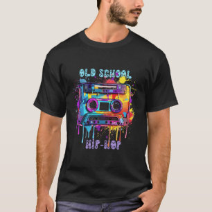 Alte Schulretro-Melkkassette T-Shirt