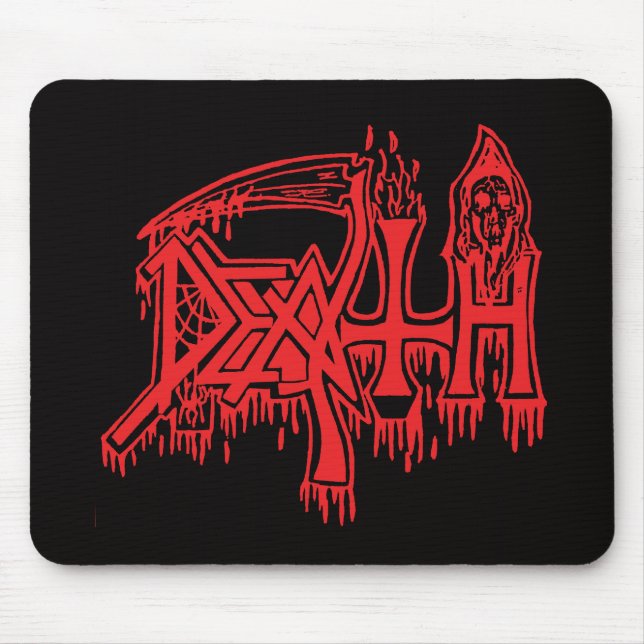 Alte Schulrotes Logo mousepad (Vorne)