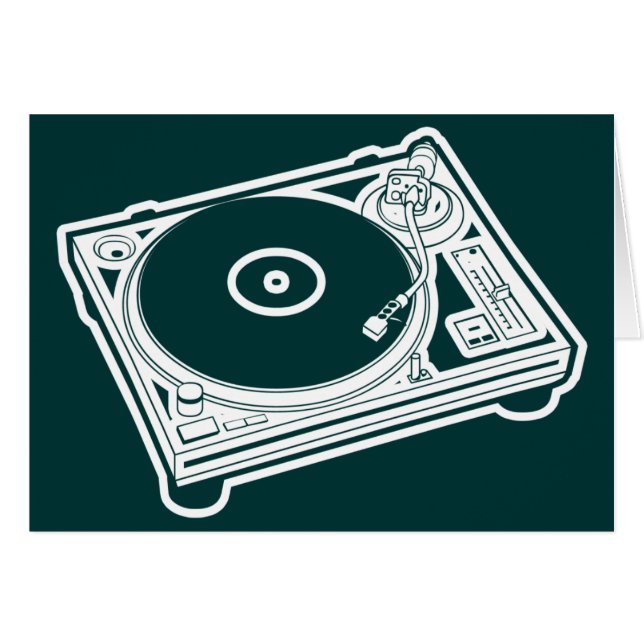 Alte SchulTurntable (Vorderseite (Horizontal))