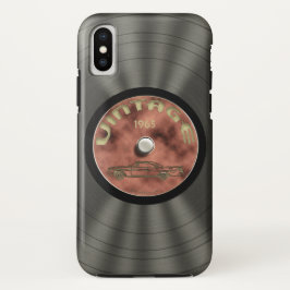 Alte Schulvinylaufzeichnung Case-Mate iPhone Hülle