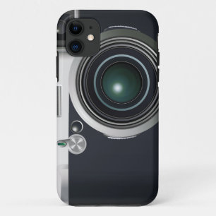 Alte schwarze Kamera iPhone 11 Hülle
