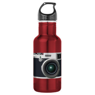 Alte schwarze Kamera Trinkflasche