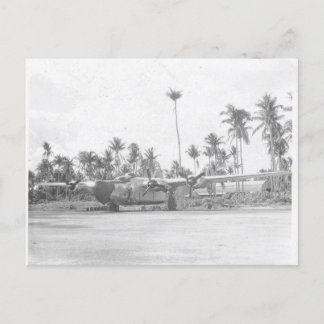 Alte schwarze Magie B-24 Postkarte