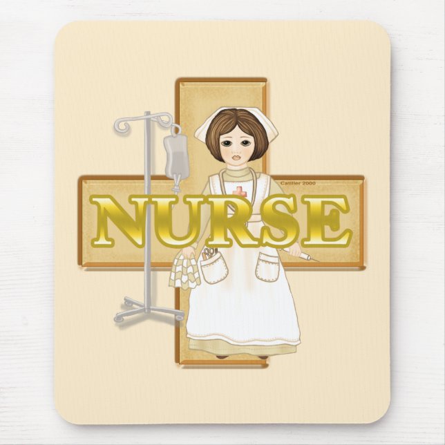 Alte Schwester  Mousepad (Vorne)