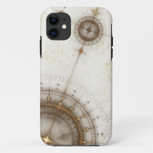 Alte Seekarte, Grunge iPhone 11 Hülle