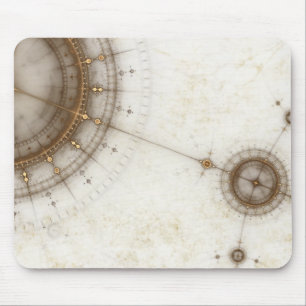 Alte Seekarte, Grunge Mousepad