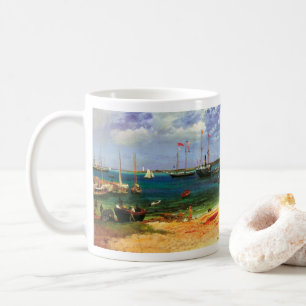 Alte Seelandschaft, Nassau Hafen von Bierstadt Kaffeetasse
